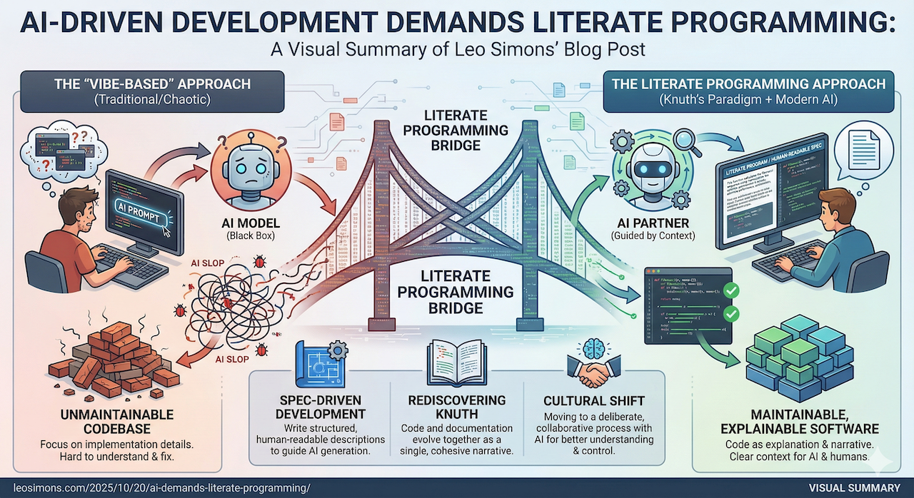AI demands Literate Programming – LeoSimons.com