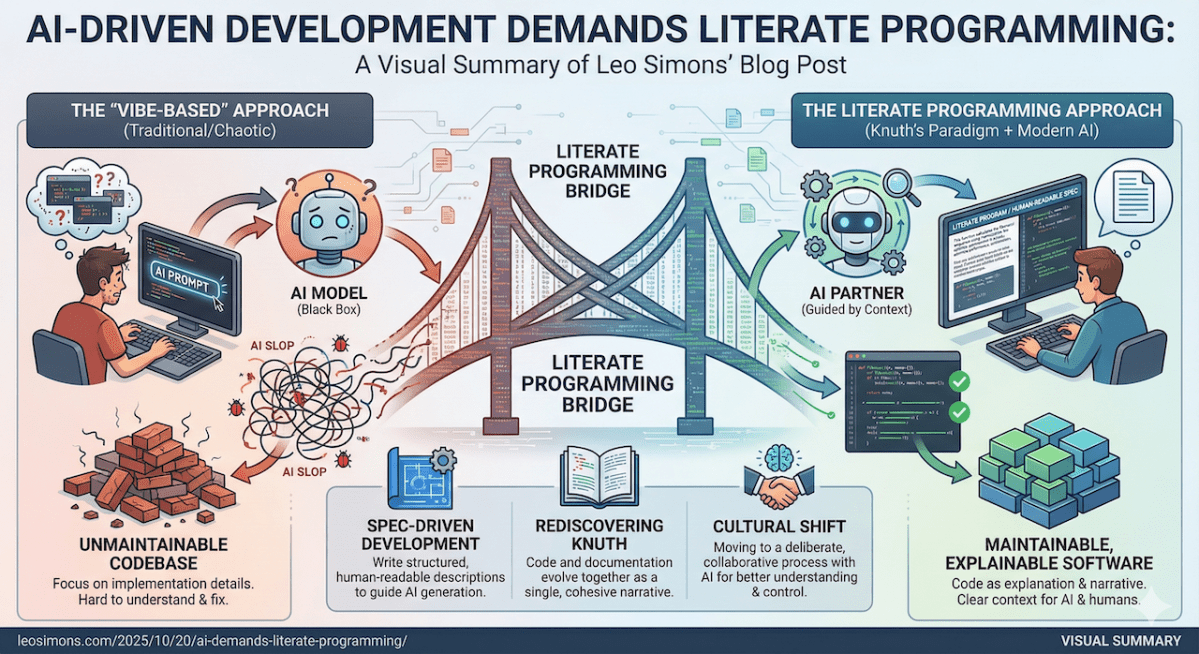 AI demands Literate&nbsp;Programming